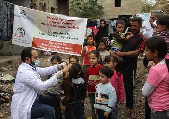 Polio : campagne de vaccination massive au Proche-Orient